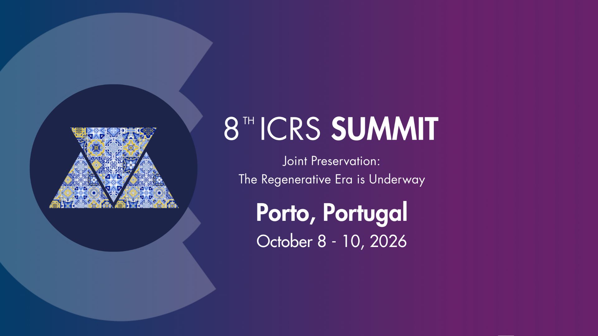International Cartilage Regeneration & Joint Preservation Society